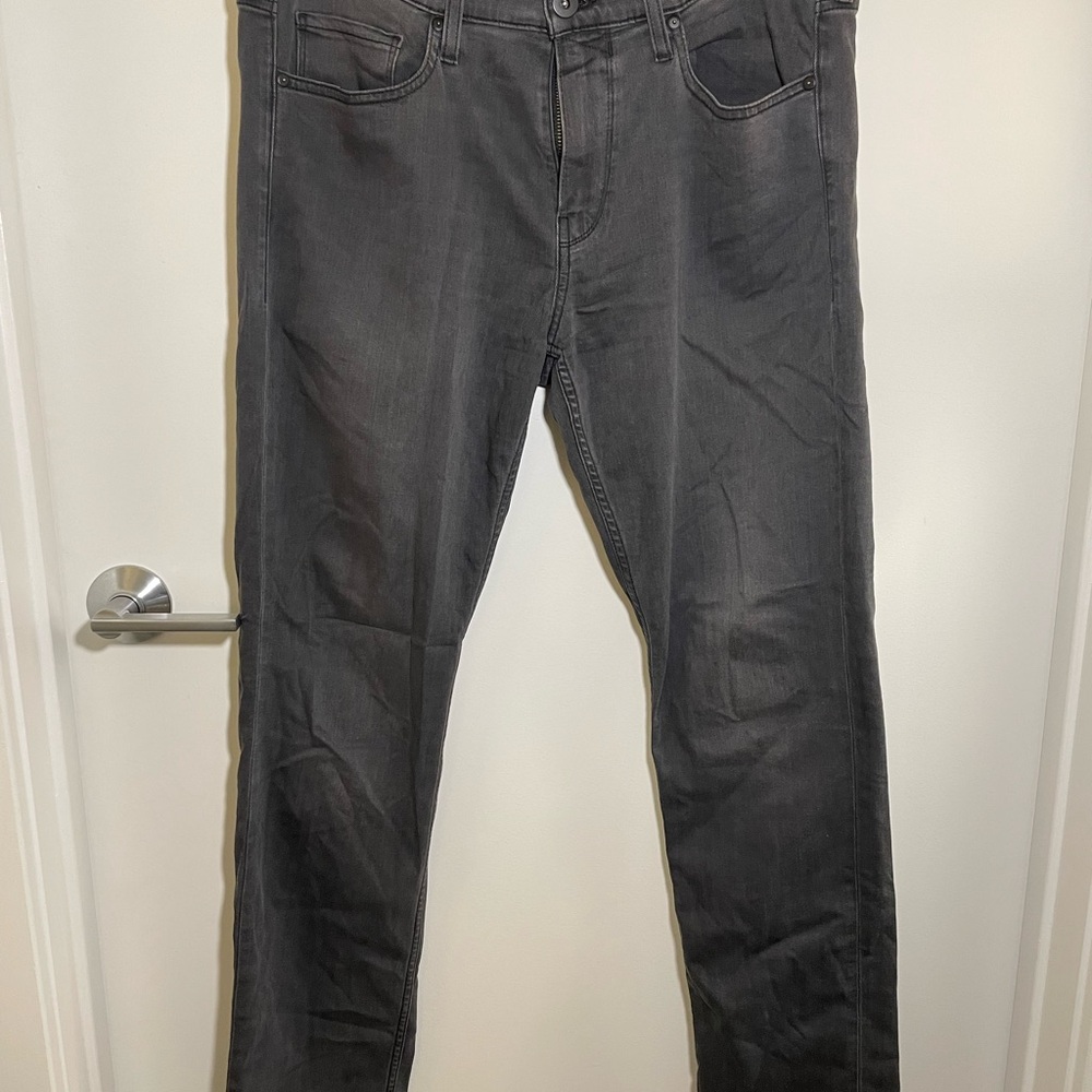 PAIGE Lennox Men's Grey Slim Jeans